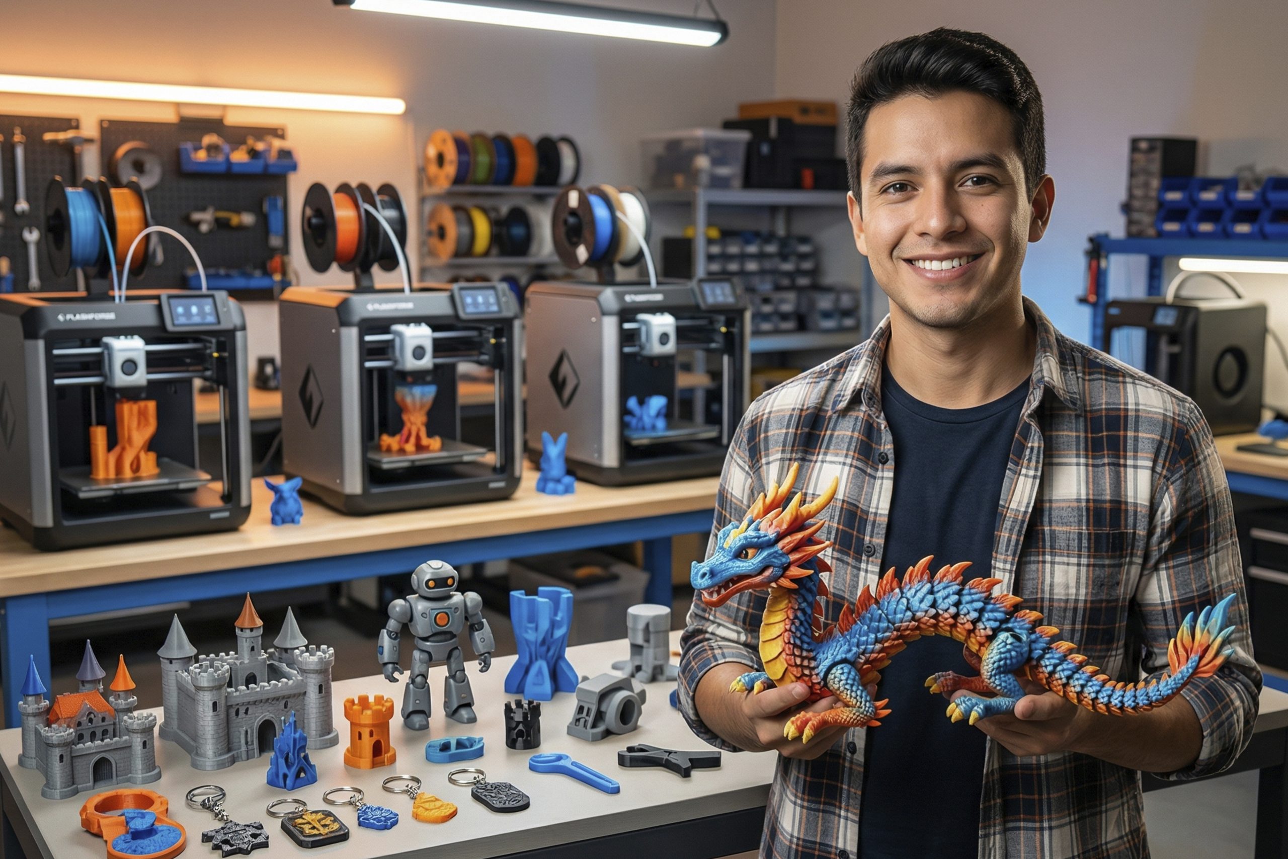 Diseño con IA e impresión 3D