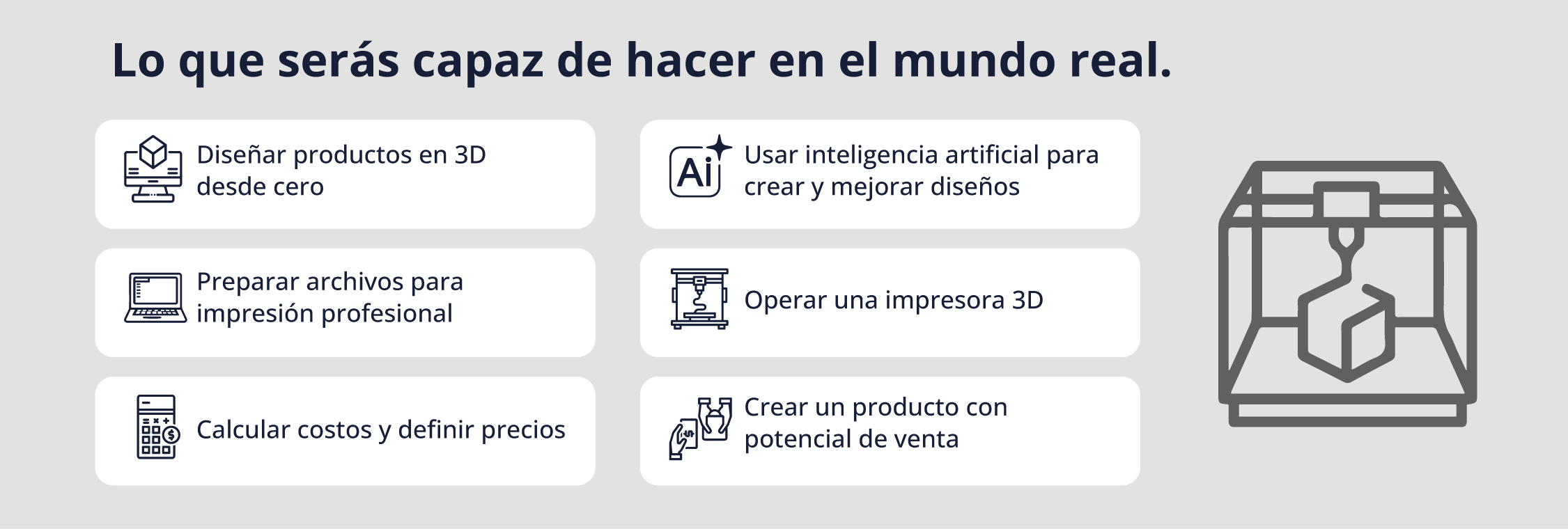 Lo que serás capaz de hacer en el mundo real