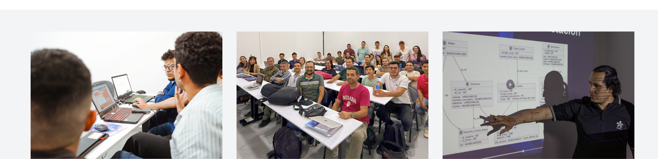 Clases presenciales Backend