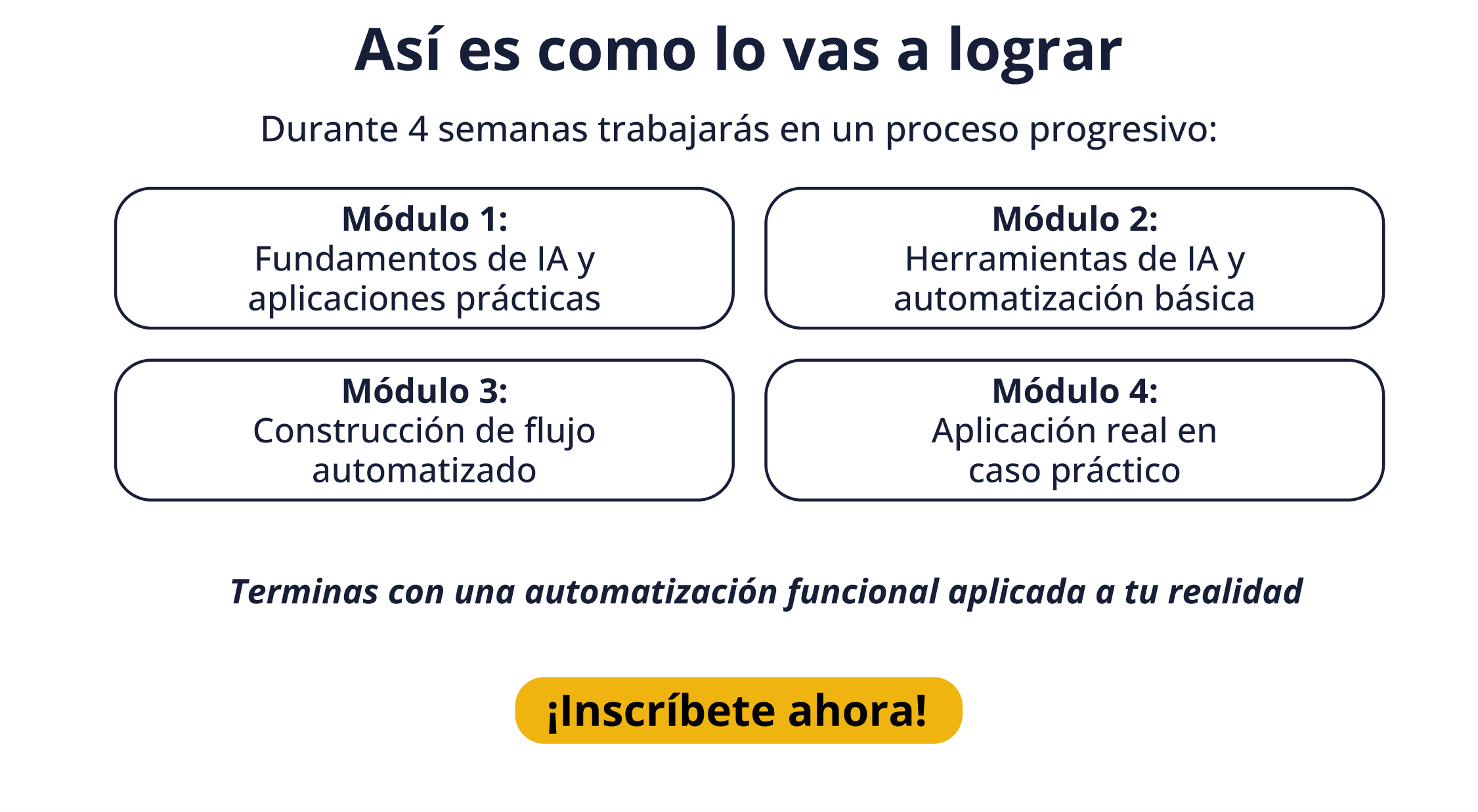 Así es como lo vas a lograr