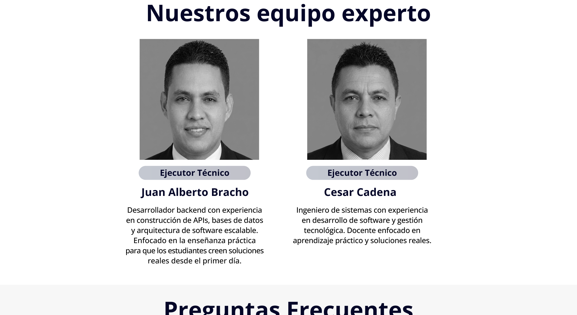 Preguntas Frecuentes