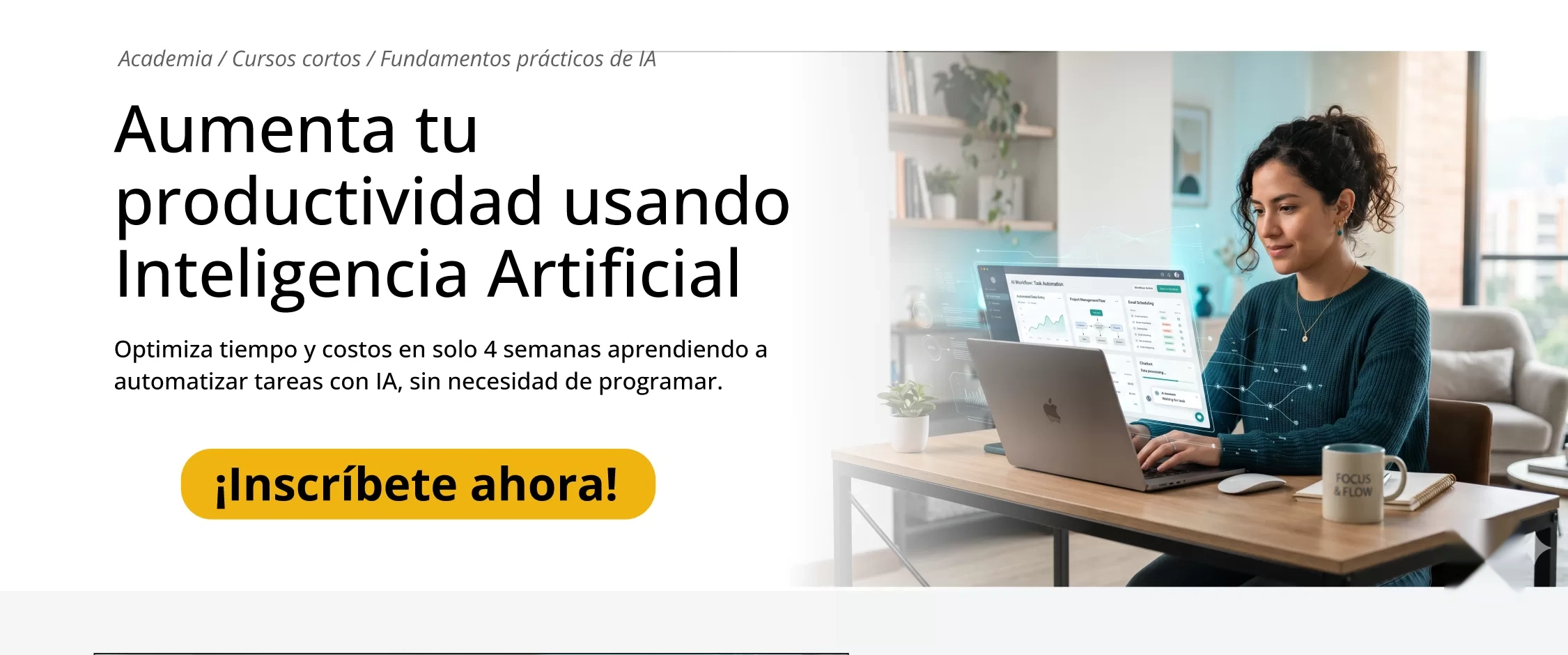 Aumenta tu productividad usando Inteligencia Artificial