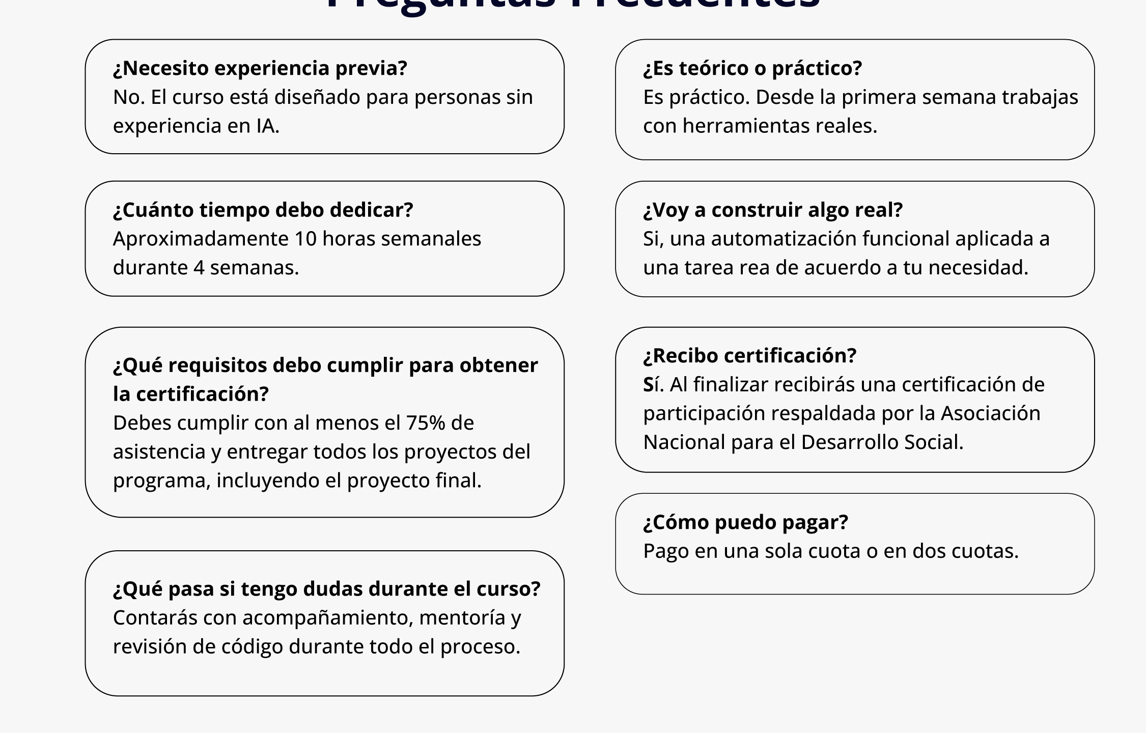 Testimonios de egresados