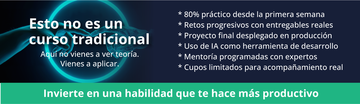 Esto no es un curso tradicional
